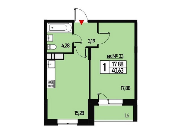 Квартира №33