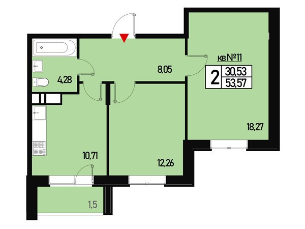 Квартира №11