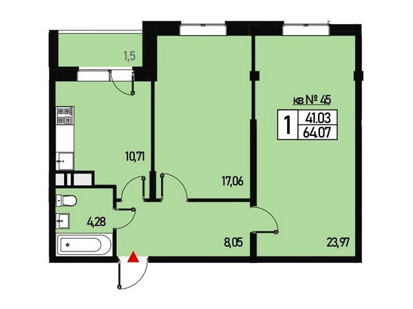 Квартира №45