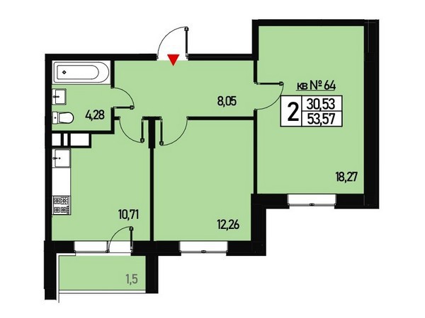 Квартира №64