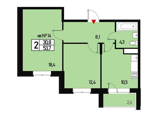 Квартира №14