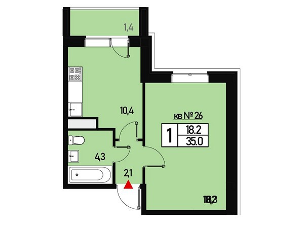 Квартира №26