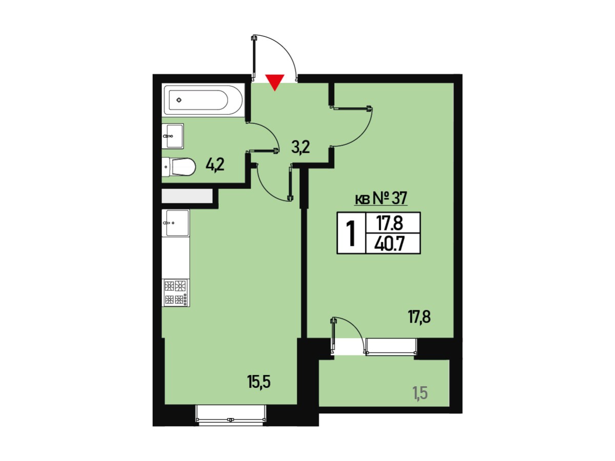 Квартира №37